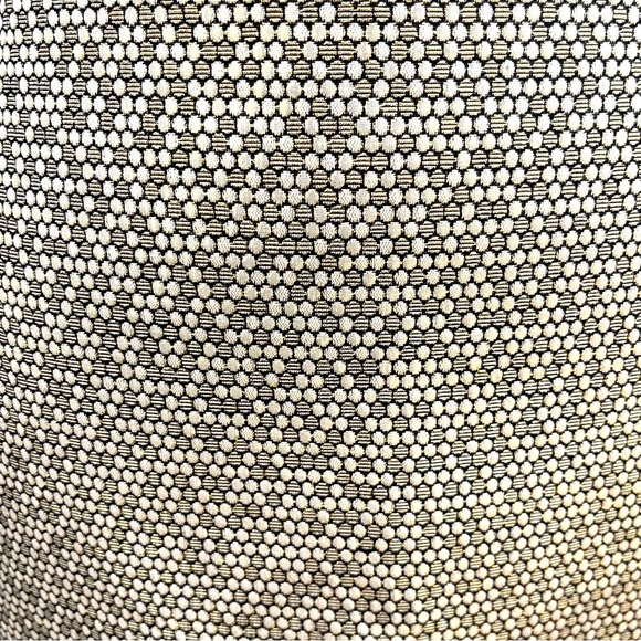 NWT BANANA REPUBLIC ~ Fabulous Gold Metallic Honeycomb Mini Skirt ~ Size 8 - Picture 3 of 8